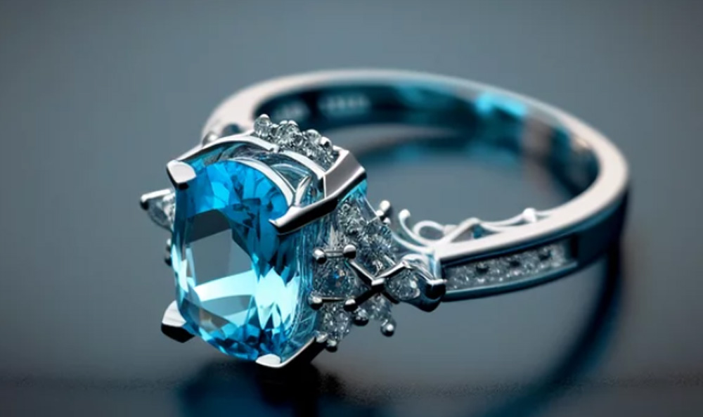 Aquamarine Ring